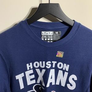 NWOT Houston Texans Long Sleeve T-Shirt, Blue